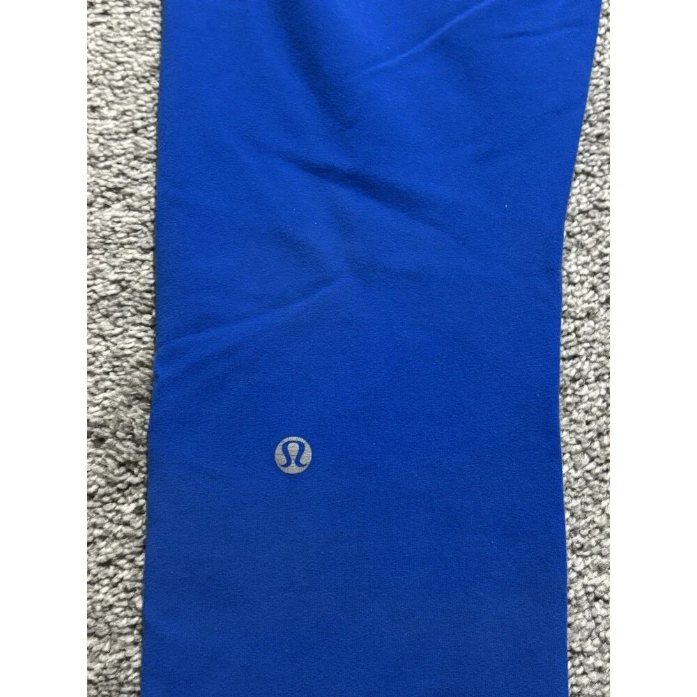 Lululemon High-Rise Leggings Blue 30” Inseam Pull On Workout Running Read